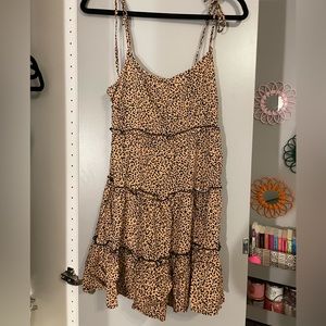 Cheetah sun dress